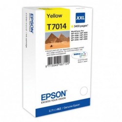 Epson oryginalny ink / tusz C13T70144010, XXL, yellow, 3400s, Epson WorkForce Pro WP4000, 4500 series - 2