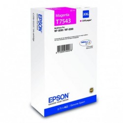 Epson oryginalny ink / tusz C13T754340, T7543, XXL, magenta, 69ml, Epson WorkForce Pro WF-8090DW, WF-8590DWF - 1