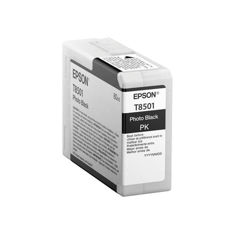 Epson oryginalny ink / tusz C13T850100, photo black, 80ml, Epson SureColor SC-P800 - 1