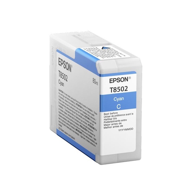 Epson oryginalny ink / tusz C13T850200, cyan, 80ml, Epson SureColor SC-P800 - 1