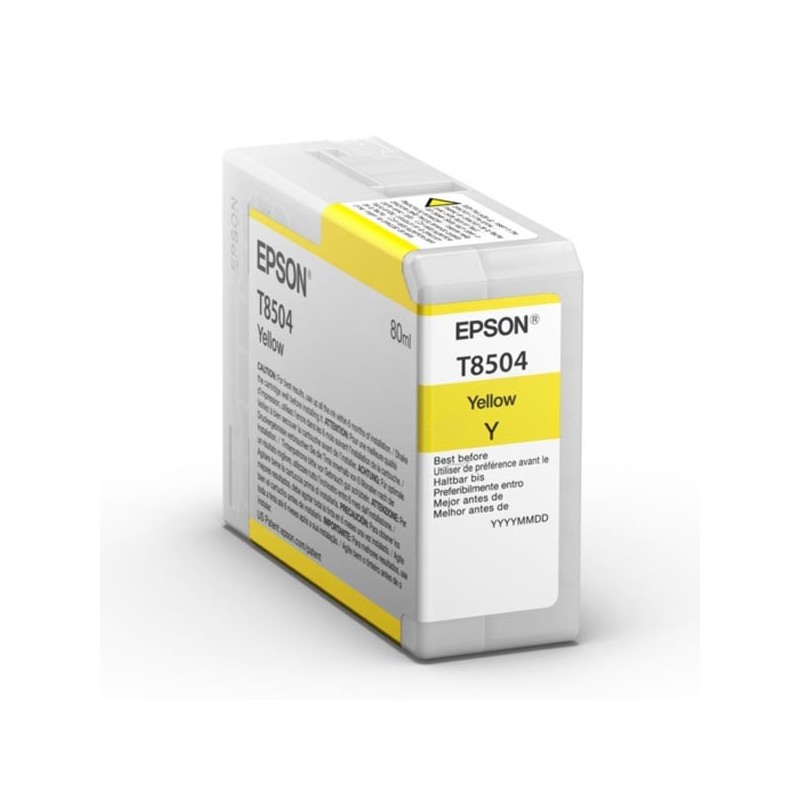 Epson oryginalny ink / tusz C13T850400, yellow, 80ml, Epson SureColor SC-P800 - 1