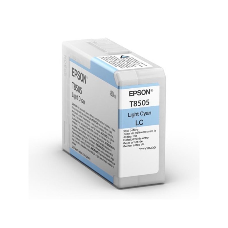 Epson oryginalny ink / tusz C13T850500, light cyan, 80ml, Epson SureColor SC-P800 - 1