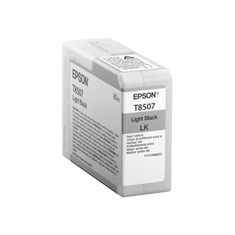 Epson oryginalny ink / tusz C13T850700, light black, 80ml, Epson SureColor SC-P800 - 1