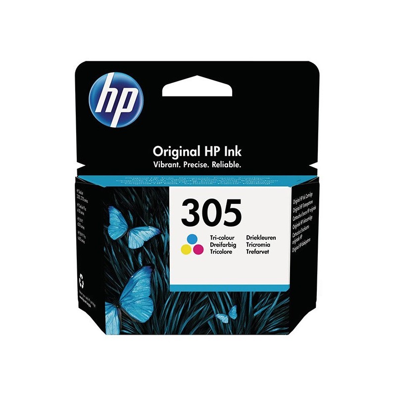HP oryginalny ink / tusz 3YM60AE, Tri-colour, 100s, HP 305, HP DeskJet 2300, 2710, 2720, Plus 4100 - 1