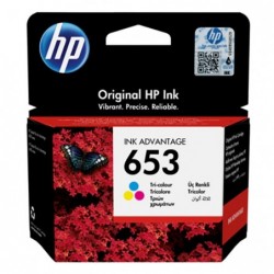 HP oryginalny ink / tusz 3YM74AE, Tri-colour, 200s, HP 653, HP DeskJet IA 6000, IA PLUS 6400 - 1