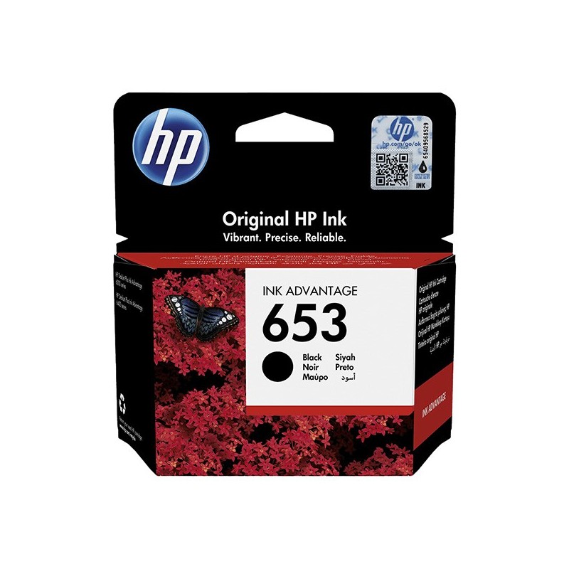 HP oryginalny ink / tusz 3YM75AE, black, 360s, HP 653, HP DeskJet IA 6000, IA PLUS 6400 - 1