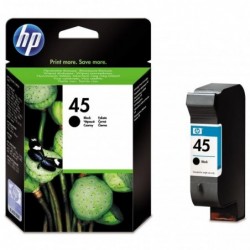 HP oryginalny ink / tusz 51645AE, HP 45, black, 930s, 42ml, HP DeskJet 850, 970Cxi, 1100, 1200, 1600, 6122, 6127 - 1