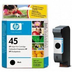 HP oryginalny ink / tusz 51645AE, HP 45, black, 930s, 42ml, HP DeskJet 850, 970Cxi, 1100, 1200, 1600, 6122, 6127 - 2