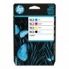HP oryginalny ink / tusz 6ZC70AE, CMYK, HP 963, HP 4-pack Officejet Pro 9010, 9012, 9014, 9015, 9016, 9019 - 1