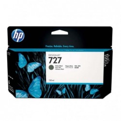 HP oryginalny ink / tusz B3P22A, HP 727, matte black, 130ml, HP DesignJet T1500, T2500, T920 - 1