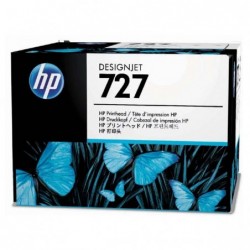 HP oryginalny ink / tusz C1Q12A, HP 727, matte black, 300ml, HP DesignJet T1500, T2500, T920 - 1