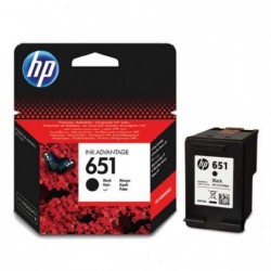 HP oryginalny ink / tusz C2P10AE, HP 651, black, 600s, HP DeskJet IA 5645, 5575, Officejet 202, 252 Mobile - 1