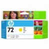 HP oryginalny ink / tusz C9373A, HP 72, yellow, 130ml, HP Designjet T1100, T770 - 2