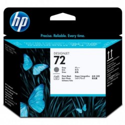 HP oryginalny głowica drukująca C9380A, HP 72, grey/black, HP Designjet T1100, T770 - 1