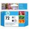 HP oryginalny głowica drukująca C9380A, HP 72, grey/black, HP Designjet T1100, T770 - 2