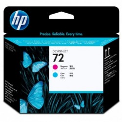 HP oryginalny głowica drukująca C9383A, HP 72, magenta/cyan, HP Designjet T1100, T770 - 1