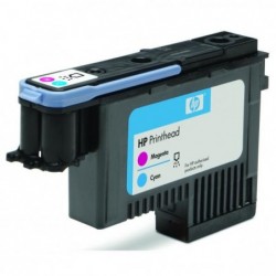 HP oryginalny głowica drukująca C9383A, HP 72, magenta/cyan, HP Designjet T1100, T770 - 3