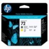 HP oryginalny głowica drukująca C9384A, HP 72, matte black/yellow, HP Designjet T1100, T770 - 1