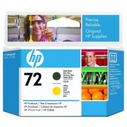HP oryginalny głowica drukująca C9384A, HP 72, matte black/yellow, HP Designjet T1100, T770 - 2