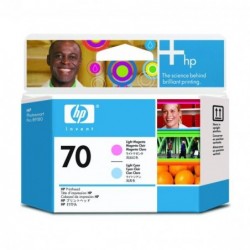 HP oryginalny głowica drukująca C9405A, HP 70, light cyan/light magenta, HP Photosmart Pro B9180, Designjet Z2100, Z3100 - 1