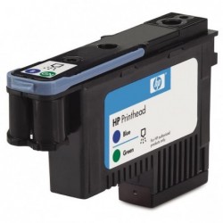 HP oryginalny głowica drukująca C9408A, HP 70, blue/green, HP DesignJet Z3100 - 3