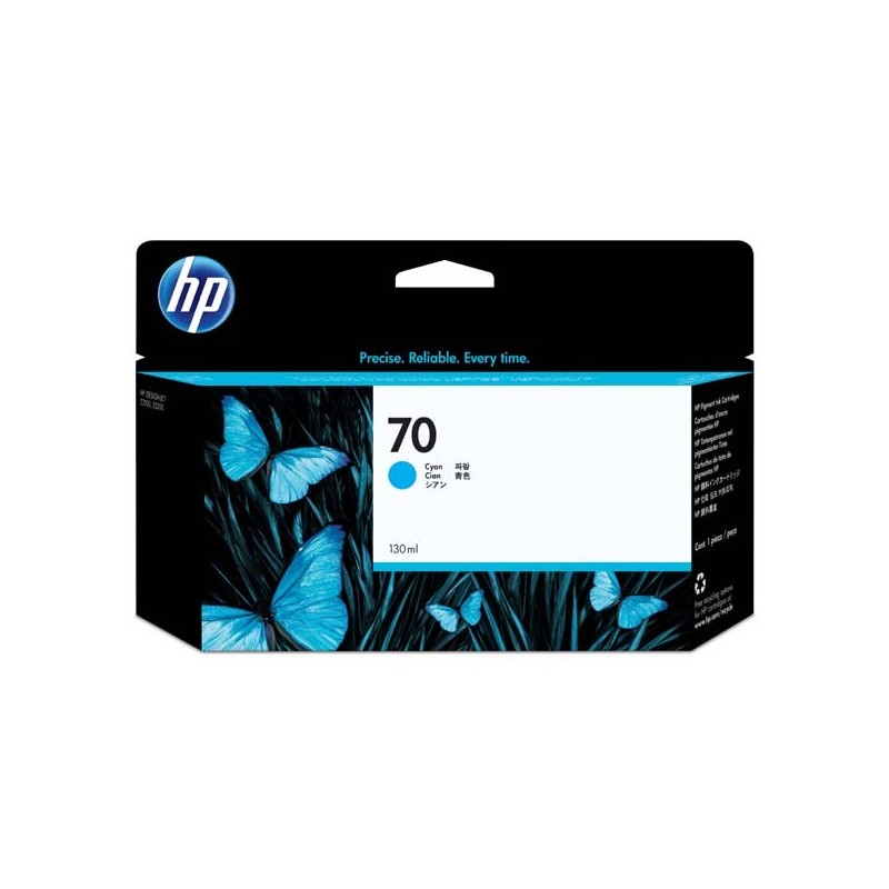 HP oryginalny ink / tusz C9452A, HP 70, cyan, 130ml, HP Designjet Z3100, Z2100 - 1