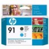 HP oryginalny głowica drukująca C9460A, HP 91, matte black/cyan, HP DesignJet Z6100 - 1