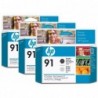 HP oryginalny głowica drukująca C9460A, HP 91, matte black/cyan, HP DesignJet Z6100 - 2