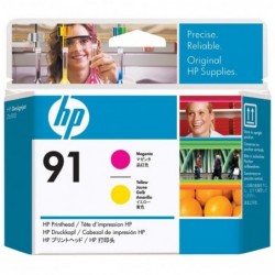HP oryginalny głowica drukująca C9461A, HP 91, magenta/yellow, HP DesignJet Z6100 - 1