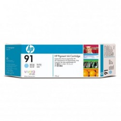 HP oryginalny ink / tusz C9470A, HP 91, light cyan, 775ml, HP Designjet Z6100 - 1