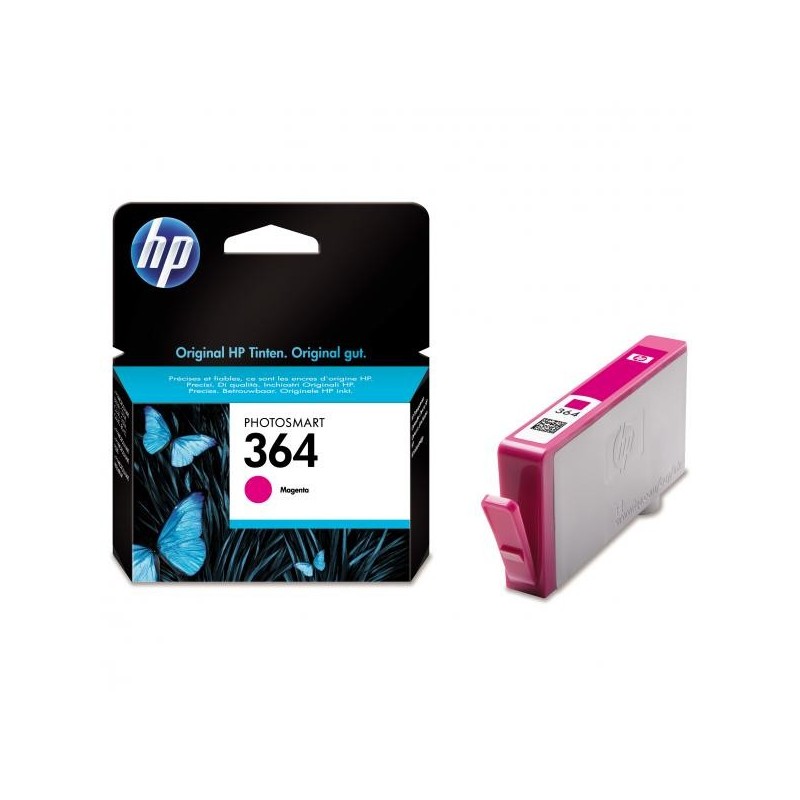 HP oryginalny ink / tusz CB319EE, HP 364, magenta, 300s, HP Photosmart B8550, C5380, D5460 - 1