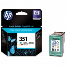 HP oryginalny ink / tusz CB337EE, HP 351, color, 3,5ml, HP Officejet J5780, J5785 - 1