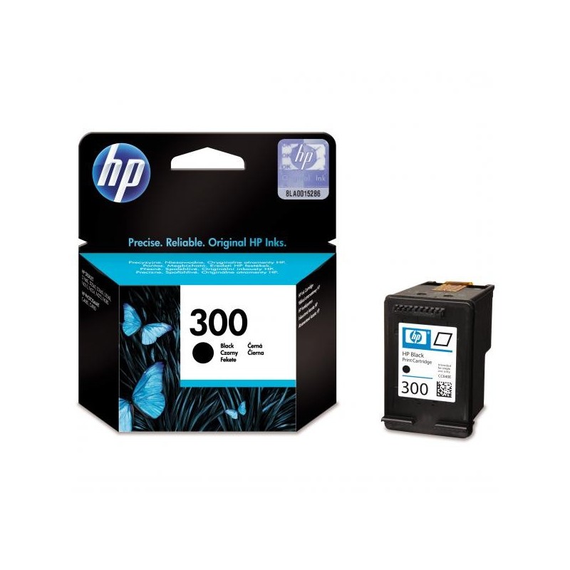 HP oryginalny ink / tusz CC640EE, HP 300, black, 200s, 4ml, HP DeskJet D2560, F4280, F4500 - 1