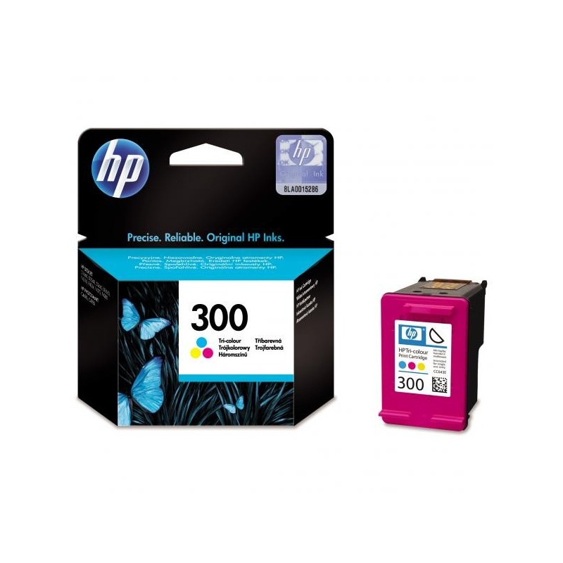 HP oryginalny ink / tusz CC643EE, HP 300, color, 165s, 4ml, HP DeskJet D2560, F4280, F4500 - 1