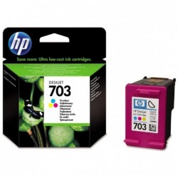 HP oryginalny ink / tusz CD888AE, HP 703, tricolor, HP Deskjet - 1