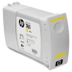 HP oryginalny ink / tusz CM992A, yellow, 400ml, HP 761, HP DesignJet T7100 - 1