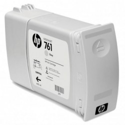 HP oryginalny ink / tusz CM995A, grey, 400ml, HP 761, HP DesignJet T7100, T7200 - 1