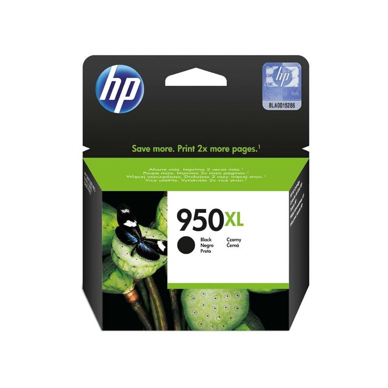 HP oryginalny ink / tusz CN045AE, HP 950XL, black, 2300s, 53ml, HP Officejet Pro 276dw, 8100 ePrinter - 1