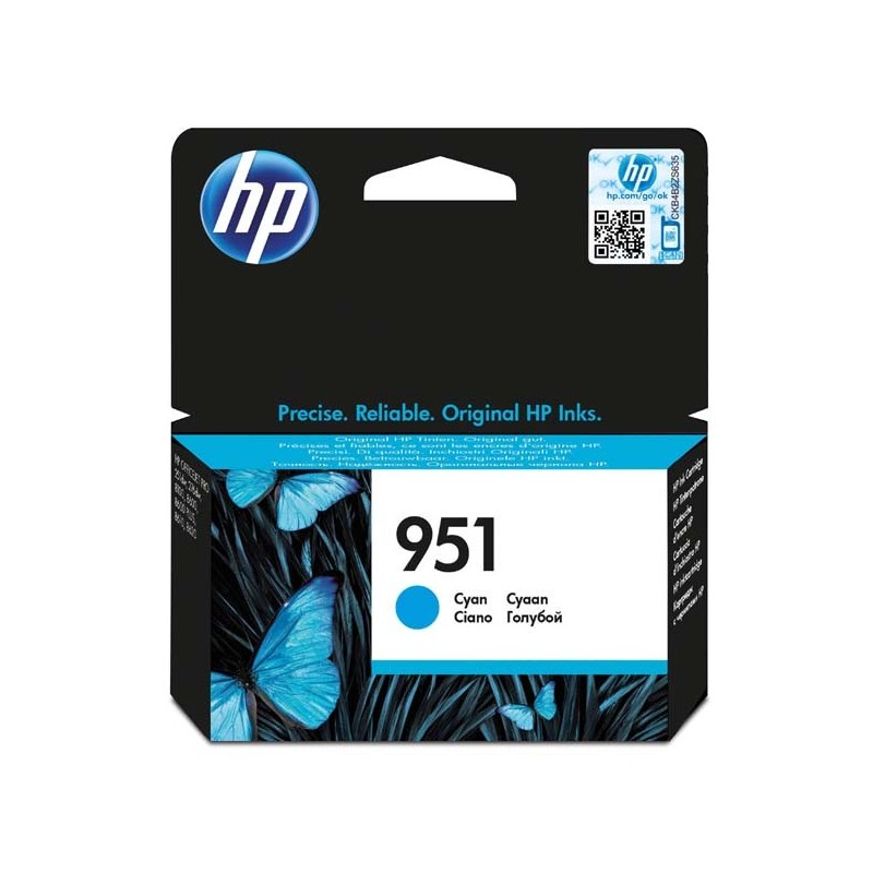 HP oryginalny ink / tusz CN050AE, HP 951, cyan, 700s, dla HP Officejet Pro 251, 276, 8100, 8600 N911a, 8610 - 1