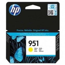 HP oryginalny ink / tusz CN052AE, HP 951, yellow, 700s, dla HP Officejet Pro276dw, 8100 ePrinter - 1