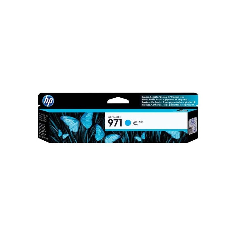 HP oryginalny ink / tusz CN622AE, cyan, 2500s, HP 971, HP Officejet Pro X451dn, X451dw, X476dn MFP, X476dw - 1