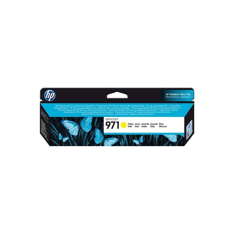 HP oryginalny ink / tusz CN624AE, yellow, 2500s, HP 971, HP Officejet Pro X451dn, X451dw, X476dn MFP, X476dw - 1