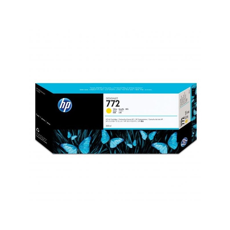 HP oryginalny ink / tusz CN630A, yellow, 300ml, HP 772, HP - 1