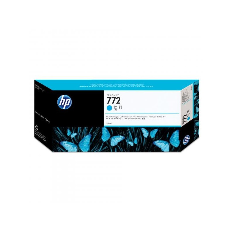 HP oryginalny ink / tusz CN636A, HP 772, cyan, 300ml, HP - 1