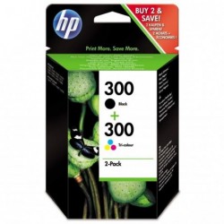 HP oryginalny ink / tusz CN637EE, HP 300, black/color, 2 x 200s, 2x4ml, HP 2-pack + paper HP Deskjet F4500 - 1