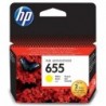 HP oryginalny ink / tusz CZ112AE, HP 655, yellow, 600s, HP Deskjet Ink Advantage 3525, 5525, 6525, 4615 e-AiO - 1