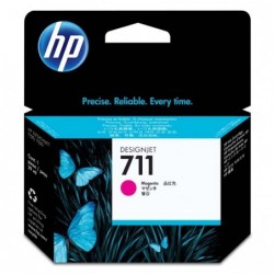HP oryginalny ink / tusz CZ131A, HP 711, magenta, 29ml, HP DesignJet T120, T520 - 1