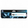 HP oryginalny ink / tusz D8J07A, HP 980, cyan, HP HP OfficeJet Enterprise X585, X555 - 1