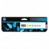 HP oryginalny ink / tusz D8J09A, HP 980, yellow, HP HP OfficeJet Enterprise X585, X555 - 1