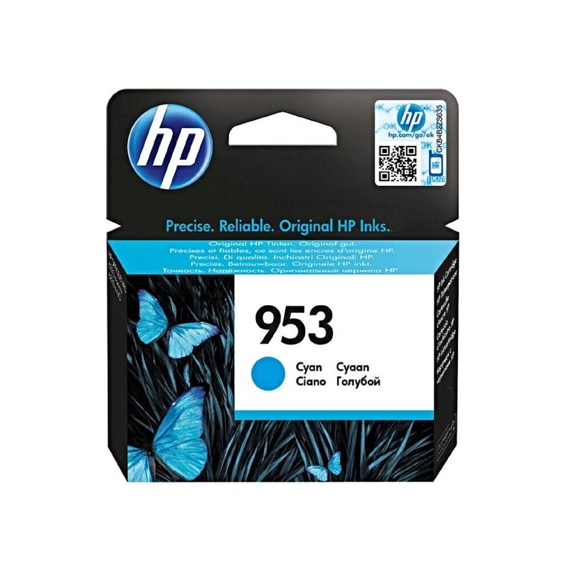 HP oryginalny ink / tusz F6U12AE, cyan, 700s, 10ml, HP 953, HP OJ Pro 8218,8710,8720,8740 - 1